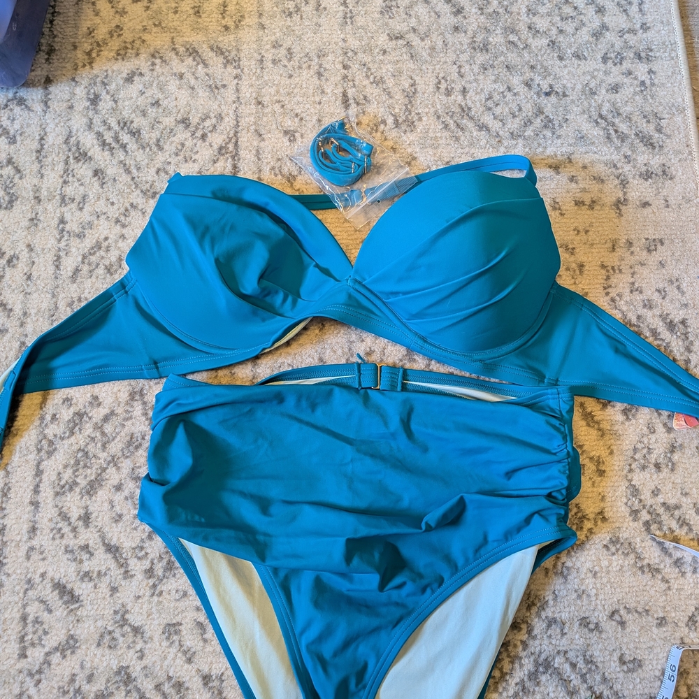 Victoria's Secret Turquoise Bikini Set